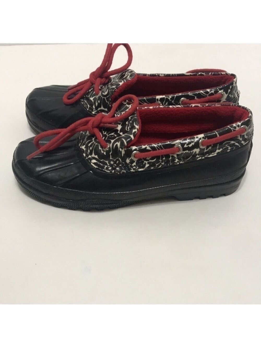 𝅺Sperry Women’s Duck Low Cut Rubber Rain Shoes 6